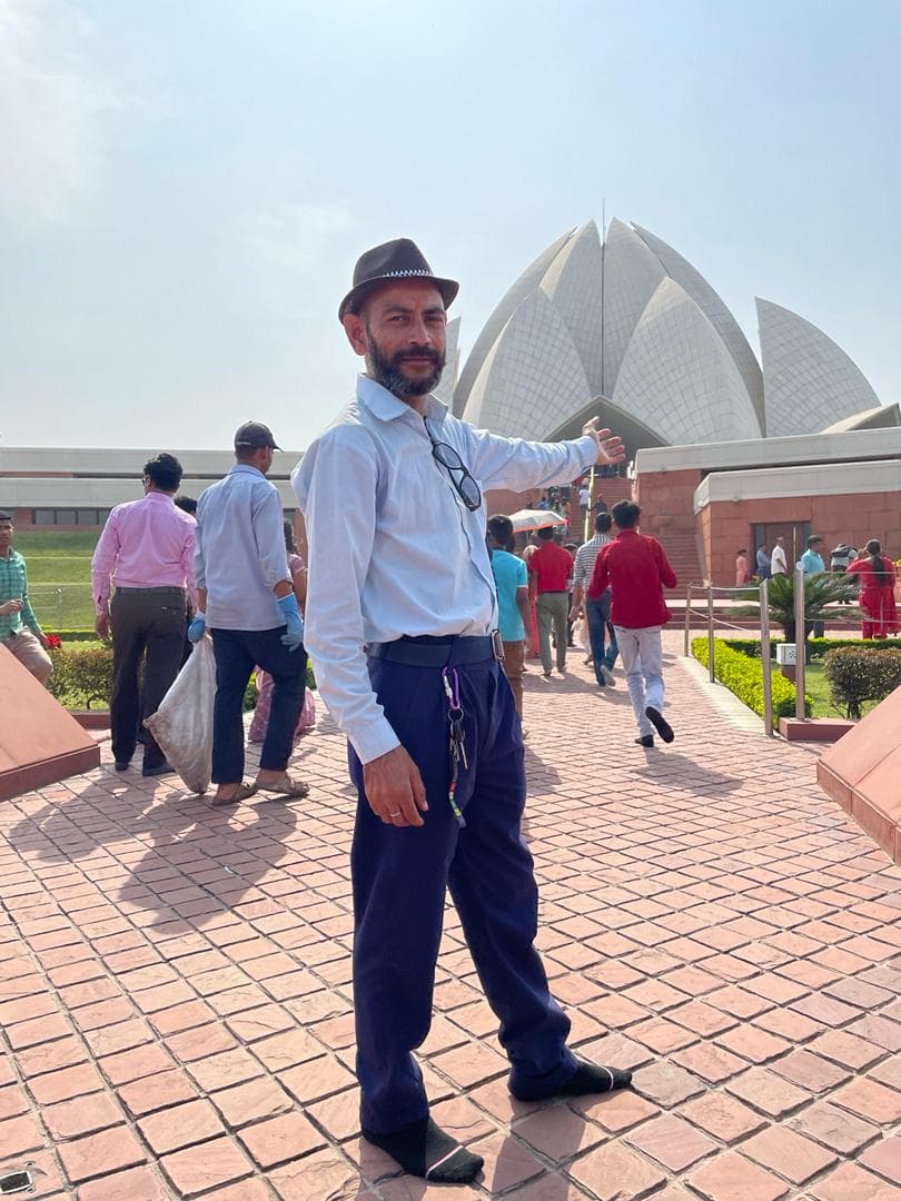 Lotus Temple Visit