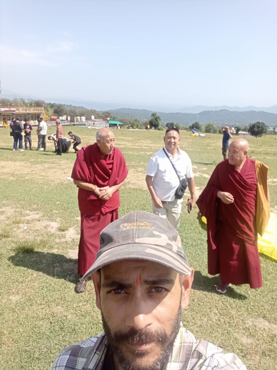 Selfie with Monk